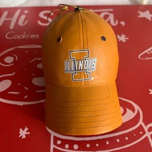 Illinois ball cap ornament